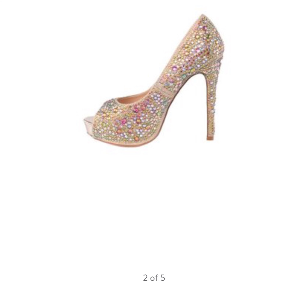 Open Toe Platform Heels